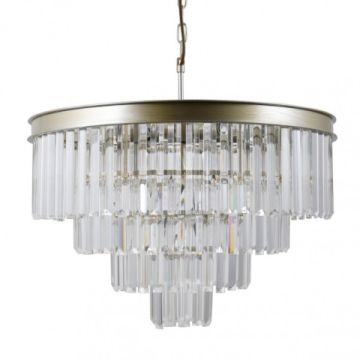 Italux VERDES PND-44372-8-CHMP-GLD Suspension lumineuse 8x40W/E14 IP20
