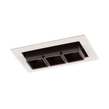 Italux HARPER SL74113/6W S-WH Spot encastré 3x6W/LED 350LM IP20