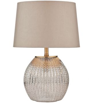 Dar Lighting SONIA SON4232 Lampe de table 1x60w/B22+1x25w/E14