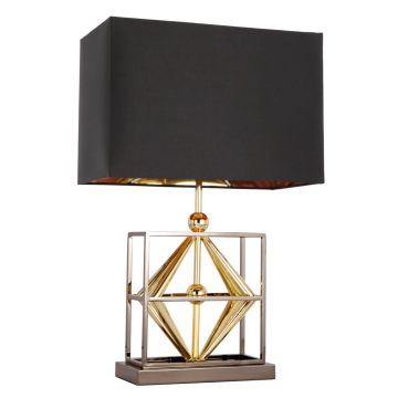 Cosmolight QUITO T01939BK AU Lampe de table 1x40W/E27