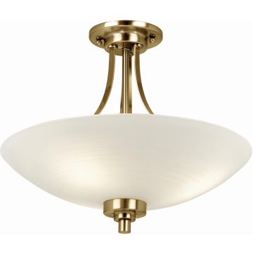 Endon WELLES WELLES-3AB Lampe de plafond 3x60W/E27 IP20