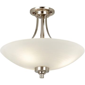 Endon WELLES WELLES-3SC Lampe de plafond 3x60W/E27 IP20