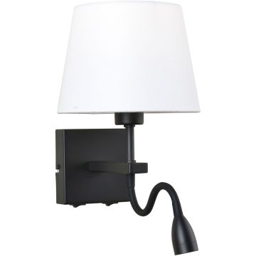 Italux NORTE WL-1122-2-BL-BM-RO-WH Applique murale 2x60W, 3W/E27, LED 3000K 350LM IP20