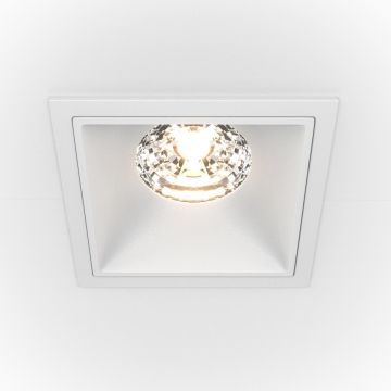 Maytoni ALFA LED DL043-01-15W3K-SQ-W Spot encastré 1x15W/LED 3000K 1150LM IP20