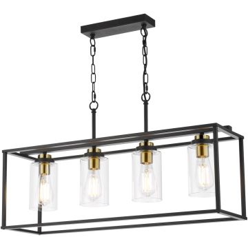 Dar Lighting Abel ABE8454 Suspension lumineuse 4x40w/e27