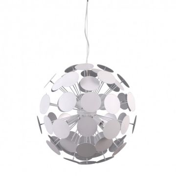 Italux MAILONE AD20180/6 WH+SILV Suspension lumineuse 6x40W/E14