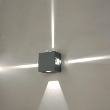 Elstead Lighting AGNER AGNER-4W Applique murale 4x60W/LED IP54