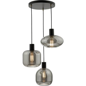 Dar Lighting Aiden AID0310 Suspension lumineuse 3x60w/e27
