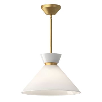 Elstead Lighting Halston ALM-HALSTON-P-M-GD Suspension lumineuse 1x60W/E27 IP20