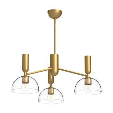 Elstead Lighting Jude ALM-JUDE3-GD-CL Lustre 3x60W/E27 IP20