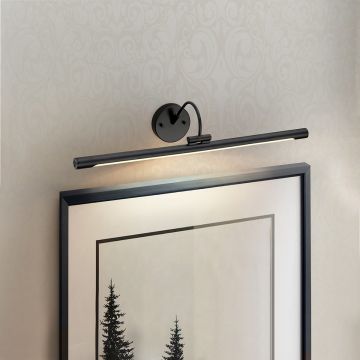 Elstead Lighting ALTON ALTON-PL-L-BLK Lampe pour tableau 1x7,9W/LED 549LM
