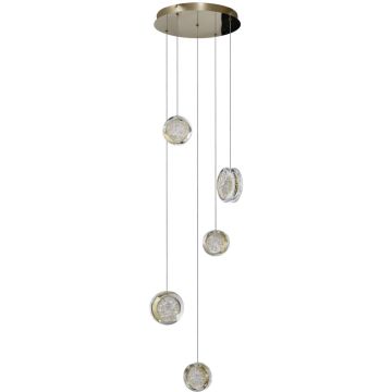 Azzardo EUFORIA PENDANT AZ6738 Suspension lumineuse 5x30W/LED 3000k IP20