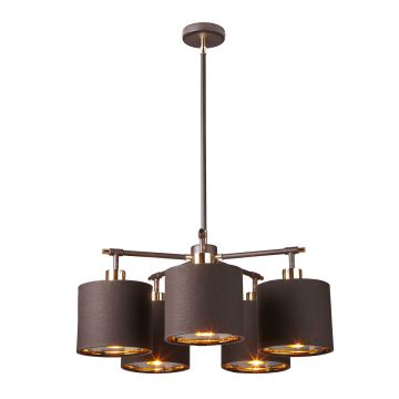 Elstead Lighting BALANCE BALANCE5-BRPB Lustre 5x60W/E27