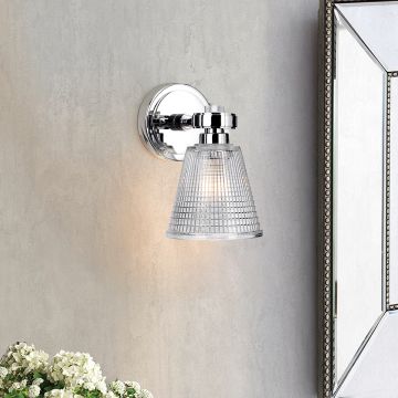 Elstead Lighting GUNNISLAKE BATH-GUNNIS1-PC Applique murale 1x3,5W/G9 320LM IP44