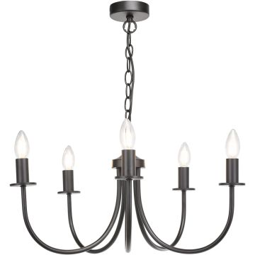 Dar Lighting Becca BEC0522 Lustre 5x40w/e14