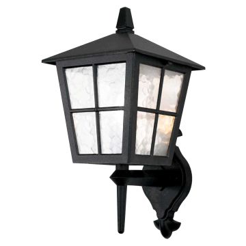 Elstead Lighting CANTERBURY BL46M-BLACK Applique murale 1x60W/E27 IP43
