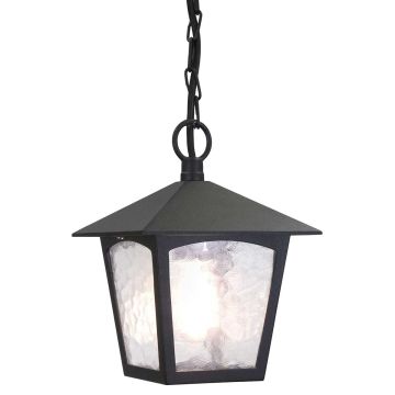 Elstead Lighting YORK BL6B-BLACK Suspension lumineuse 1x60W/E27 IP43