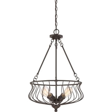 Quoizel BARONESS QZS-BNS2818WT Suspension lumineuse 4x60W/E27