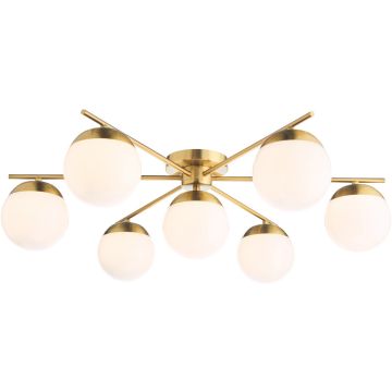 Dar Lighting Bombazine BOM5035 Lampe de plafond 7x20w/g9