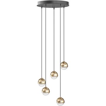 Open Design Highlights Bolicina OR85518 Suspension lumineuse 5x5W/LED 3000k 2680lm IP20