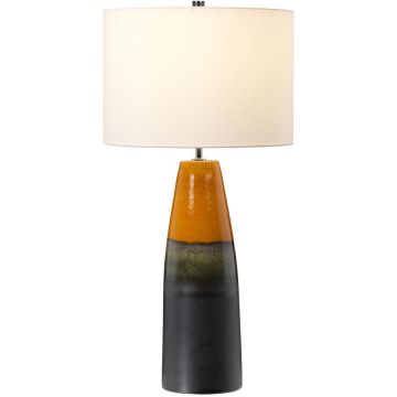 Elstead Lighting BURNT OAK BURNTOAK-TL Lampe de table 1x60W/E27