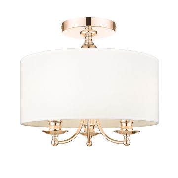 Cosmolight ABU DHABI C03480AU-WH Lampe de plafond 3x40w/E14 IP20