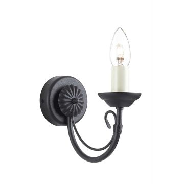 Elstead Lighting CHARTWELL CH1-BLACK Applique murale 1x60W/E14