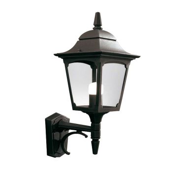 Elstead Lighting CHAPEL CP1-BLACK Applique murale 1x60W/E27 IP44