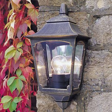 Elstead Lighting CHAPEL CP7-2-BLACK Applique murale 1x60W/E27 IP44
