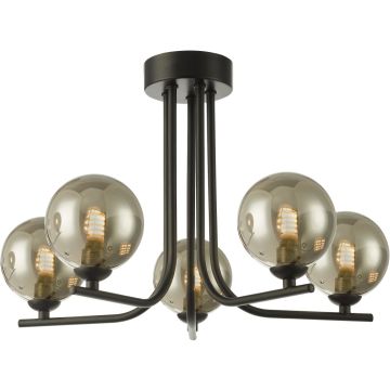 Dar Lighting Cradle CRA5422-01 Lampe de plafond 5x25w/g9 ip20