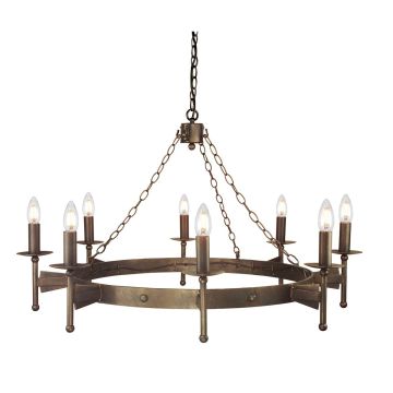 Elstead Lighting CROMWELL CW8-OLD-BRZ Lustre 8x60W/E14