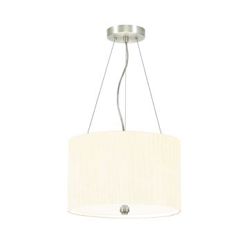 Designer’s Lightbox Pearce DL-PEARCE14-3LT-IV-PC Suspension lumineuse 3x60W/E27