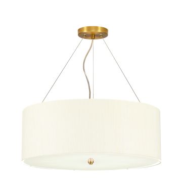 Designer’s Lightbox Pearce DL-PEARCE22-5LT-IV-AB Suspension lumineuse 5x60W/E27