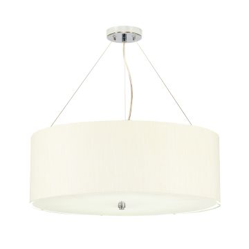 Designer’s Lightbox Pearce DL-PEARCE22-5LT-IV-PC Suspension lumineuse 5x60W/E27