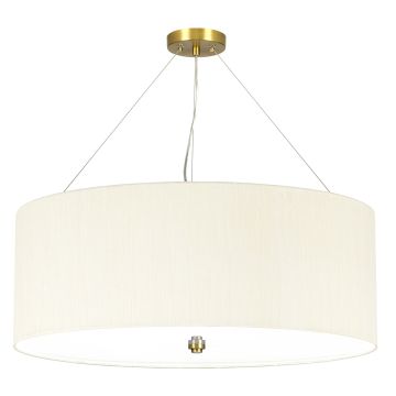 Designer’s Lightbox Pearce DL-PEARCE26-5LT-IV-AB Suspension lumineuse 5x60W/E27