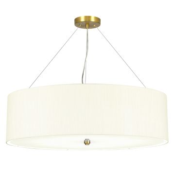 Designer’s Lightbox Pearce DL-PEARCE30-7LT-IV-AB Suspension lumineuse 7x60W/E27