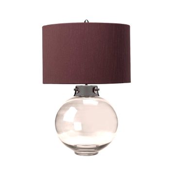 Elstead Lighting KARA DL-KARA-TL-SMOKE Lampe de table 1x60W/E27