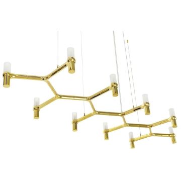 King Home ATOMIC LONG DW-d1005-10C.GOLD Suspension lumineuse 10x10W/G9 IP20