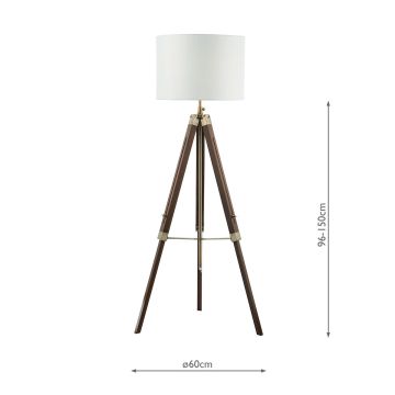 Dar Lighting EASEL EAS4947 Socle 1x60W/E27 IP20