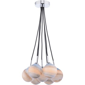 Dar Lighting Elpis ELP342-07L Suspension lumineuse 7x25w/g9 ip20