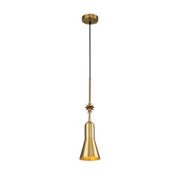 Elstead Lighting Etoile ETOILE-P-S-AB Suspension lumineuse 1x60 W/E27