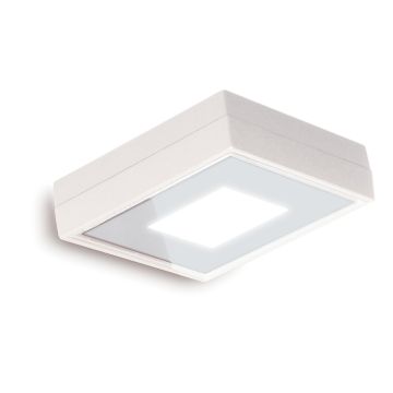 Novolux VIENA SQUARE 569B-L0112B-01 Plafonnier 1x12W/LED 1700LM IP65