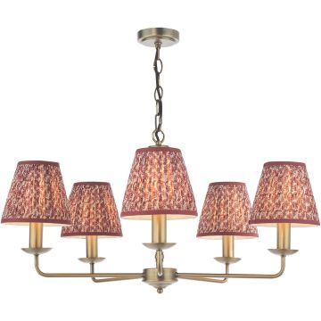 Dar Lighting Favian FAV0563-EST2625 Lustre 5x40w/E14