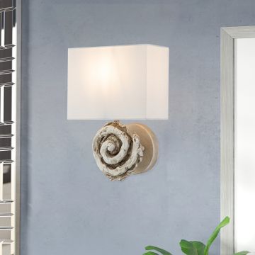 Flambeau Swirl FB-SWIRL-1L-W Applique murale 1x60 W/E27