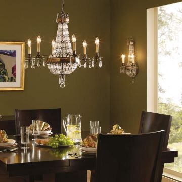 Feiss BELLINI FE-BELLINI6 Lustre 6x60W/E14