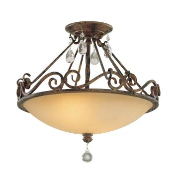 Feiss Chateau FE-CHATEAU-SF Plafonnier 2x60W/E27