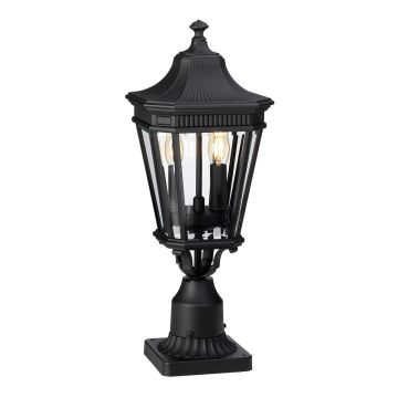 Feiss COTSWOLD LANE FE-COTSLN3-M-BK Lampe sur pied 2x60W/E14 IP44