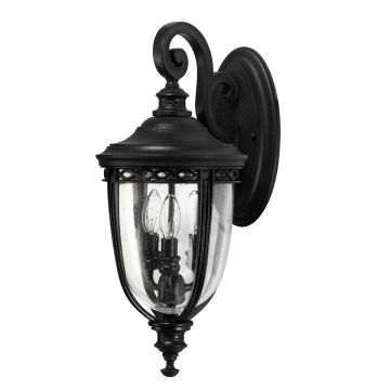 Feiss ENGLISH BRIDLE FE-EB2-M-BLK Applique murale 3x60W/E14 IP44