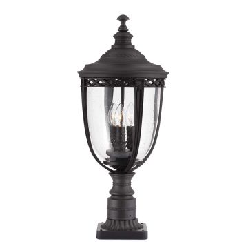 Feiss ENGLISH BRIDLE FE-EB3-L-BLK Lampe sur pied 3x60W/E14 IP44