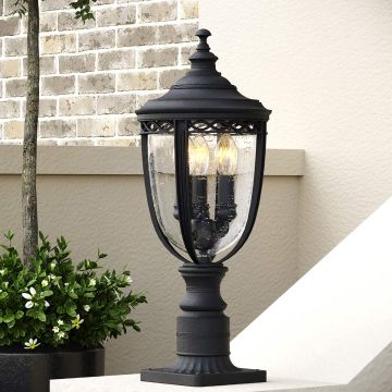Feiss ENGLISH BRIDLE FE-EB3-M-BLK Lampe sur pied 3x60W/E14 IP44